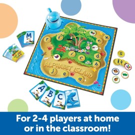 Learning Resources Alphabet Island a Letter & Sounds Game - Montessori ABC Toys, Learn to Read, Phonics for Toddler , Writing Practice, Board Game, Homeschool Supplies, Educational Activity Learning Resources Alphabet Island a Letter & Sounds Game - Montessori ABC Toys, Learn to Read, Phonics for Toddler , Writing Practice, Board Game, Homeschool Supplies, Educational Activity