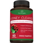 Premium Kidney Cleanse Supplement - Powerful Kidney Support Formula with Cranberry Extract Helps Support Healthy Kidneys & Urinary Tract Support- 60 Vegetarian Capsules