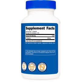 Nutricost L-Theanine 200mg, 120 Capsules, Double Strength - Non-GMO, Gluten Free Nutricost L-Theanine 200mg, 120 Capsules, Double Strength - Non-GMO, Gluten Free