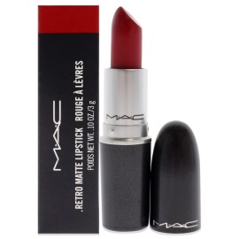 MAC Retro Matte Lipstick Ruby Woo, 1 Count, Multicolor, 0.10 Ounce MAC Retro Matte Lipstick Ruby Woo, 1 Count, Multicolor, 0.10 Ounce