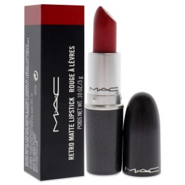 MAC Retro Matte Lipstick Ruby Woo, 1 Count, Multicolor, 0.10 Ounce MAC Retro Matte Lipstick Ruby Woo, 1 Count, Multicolor, 0.10 Ounce