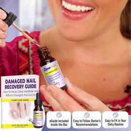 ZanaQuick Extra Strength Toenail & Fingernail Repair Drops - Nail Care Renewal for Thick, Damaged & Discolored Nails - 2 Pack ZanaQuick Extra Strength Toenail & Fingernail Repair Drops - Nail Care Renewal for Thick, Damaged & Discolored Nails - 2 Pack