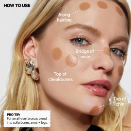 Milk Makeup Matte Bronzer - Buildable Cream Bronzer Stick with Mango Butter + Apricot Oil - Hydrating, Multi-Use Formula for a Sunkissed Glow - Baked, 0.19 oz