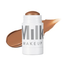 Milk Makeup Matte Bronzer - Buildable Cream Bronzer Stick with Mango Butter + Apricot Oil - Hydrating, Multi-Use Formula for a Sunkissed Glow - Baked, 0.19 oz