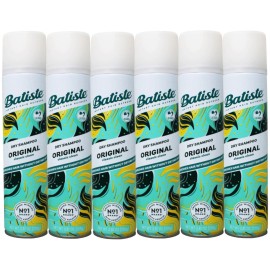 Batiste Dry Shampoo, Original, Classic Clean, 3.81 oz (Pack of 6)