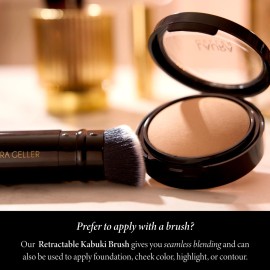 LAURA GELLER NEW YORK Baked Double Take Powder Foundation - Porcelain - Buildable Medium to Full Coverage - Matte Finish LAURA GELLER NEW YORK Baked Double Take Powder Foundation - Porcelain - Buildable Medium to Full Coverage - Matte Finish
