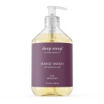 Deep Steep Liquid Hand Wash, Fig Apricot, 17.6 oz - Moisturizing Cleanser with Olive Oil, Aloe Vera, Glycerin & Hyaluronic Acid - Vegan, Clean Beauty, Soft & Nourished Hands