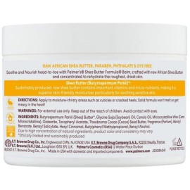 Palmer\'s Raw Shea Butter Formula Balm 7.25 oz (Pack of 2)