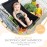Binxy Baby Shopping Cart Hammock for Infants and Toddlers, Cart Seats for Babies, for All Car Seat Models, Grocery Cart Hammock for Baby, Capacity of up to 50 lbs, Black