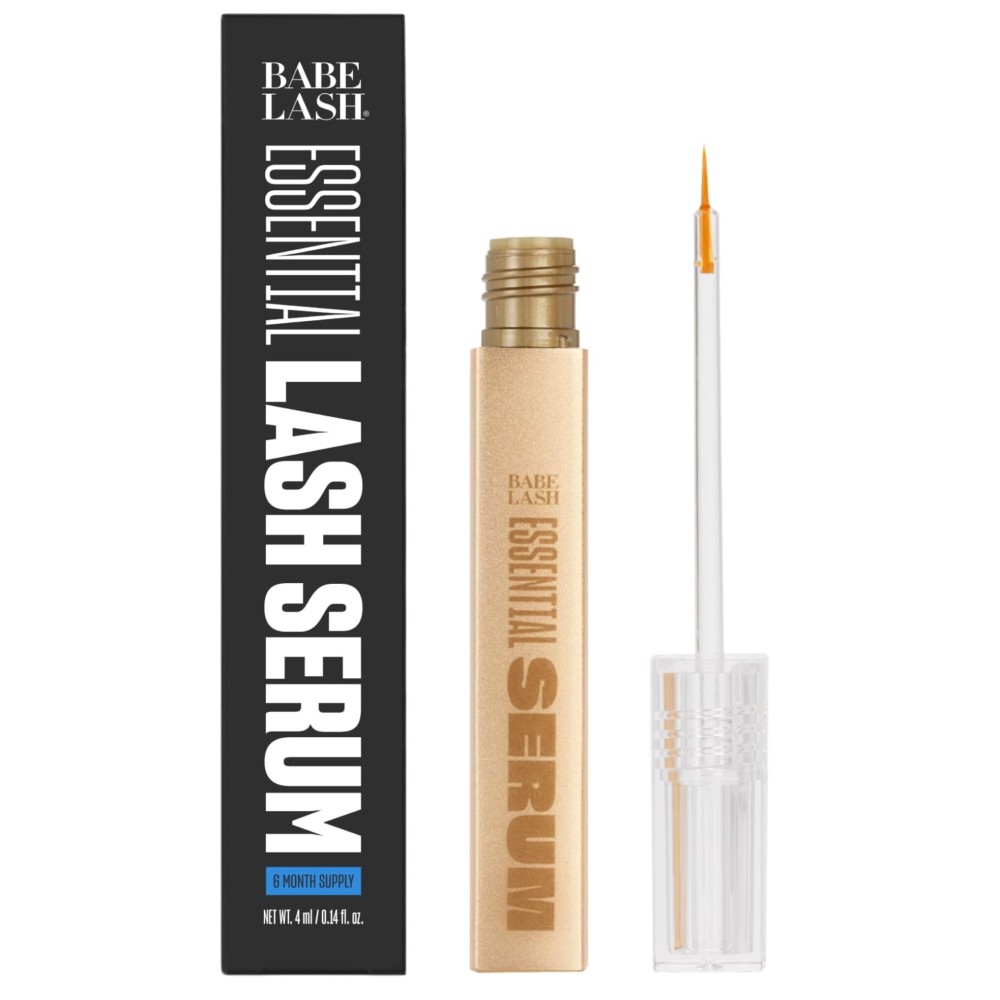 Babe Original Eyelash Serum for Natural, Fuller & Longer Looking Eyelashes - Lash Serum Hydrates Lashes for Lash, Brow & Lash Extensions - 4mL Babe Original Eyelash Serum for Natural, Fuller & Longer Looking Eyelashes - Lash Serum Hydrates Lashes for Lash, Brow & Lash Extensions - 4mL