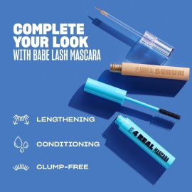 Babe Original Eyelash Serum for Natural, Fuller & Longer Looking Eyelashes - Lash Serum Hydrates Lashes for Lash, Brow & Lash Extensions - 4mL Babe Original Eyelash Serum for Natural, Fuller & Longer Looking Eyelashes - Lash Serum Hydrates Lashes for Lash, Brow & Lash Extensions - 4mL