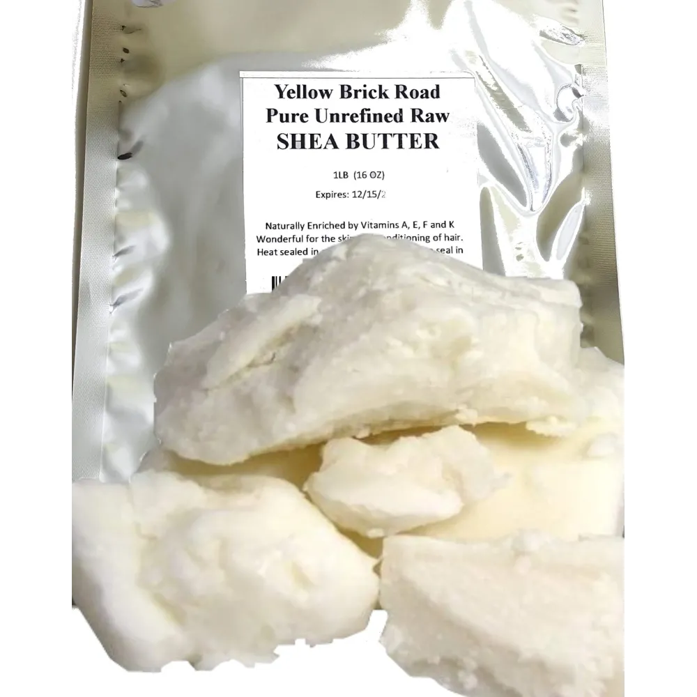 Yellow Brick Road 100% Raw Unrefined Shea Butter-African Grade a Ivory 1 Pound (16oz) Yellow Brick Road 100% Raw Unrefined Shea Butter-African Grade a Ivory 1 Pound (16oz)