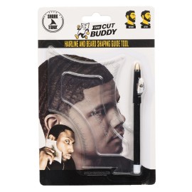 The Cut Buddy Original Shaping Tool, Clear Beard and Hairline Template with Bonus Tracer Pencil, As Seen on Shark Tank The Cut Buddy Original Shaping Tool, Clear Beard and Hairline Template with Bonus Tracer Pencil, As Seen on Shark Tank