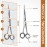 Utopia Care Hair Cutting and Hairdressing Scissors 6.5 Inch, Premium Stainless Steel Shears with Smooth Razor and Sharp Edge Blades for Salons, Men, Women and Kids, Silver