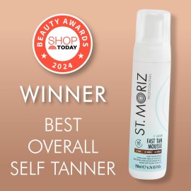St Moriz Professional 1 Hour Fast Self Tanner Mousse, Light to Dark - Instant, Express Self Tanner Foam for a Golden, Natural Looking Fake Tan with Aloe Vera & Vitamin E - Vegan (6.76 fl oz) St Moriz Professional 1 Hour Fast Self Tanner Mousse, Light to Dark - Instant, Express Self Tanner Foam for a Golden, Natural Looking Fake Tan with Aloe Vera & Vitamin E - Vegan (6.76 fl oz)