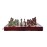 Agirlgle Retro Metal Chess Set with Folding Wooden Chess Board and Classic Handmade Standard Pieces Metal Chess Set for Kids Adult