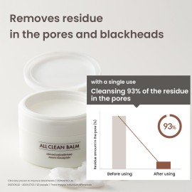 HEIMISH All Clean Balm - Cleansing Balm, Waterproof Makeup Remover, Face Cleanser, Oil Based Cleanser, Korean Skincare with Natural Aroma Oil, Vegan, For All Skin Types, 4.0fl.oz/120ml HEIMISH All Clean Balm - Cleansing Balm, Waterproof Makeup Remover, Face Cleanser, Oil Based Cleanser, Korean Skincare with Natural Aroma Oil, Vegan, For All Skin Types, 4.0fl.oz/120ml