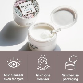 HEIMISH All Clean Balm - Cleansing Balm, Waterproof Makeup Remover, Face Cleanser, Oil Based Cleanser, Korean Skincare with Natural Aroma Oil, Vegan, For All Skin Types, 4.0fl.oz/120ml HEIMISH All Clean Balm - Cleansing Balm, Waterproof Makeup Remover, Face Cleanser, Oil Based Cleanser, Korean Skincare with Natural Aroma Oil, Vegan, For All Skin Types, 4.0fl.oz/120ml