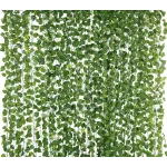 Yatim 78-Ft 12 Pack Silk Artificial Ivy Vines Leaf Garland Plants Hanging Wedding Garland Fake Foliage Flowers Home Kitchen Garden Office Wedding Wall Decor