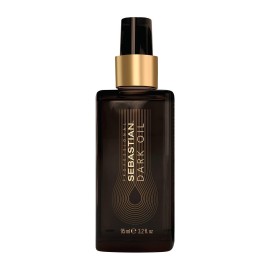 Sebastian Professional Dark Oil Lightweight Hair Styling Oil | Infused with Sandalwood, Cedarwood, & Argan Oils | 3.2 fl oz