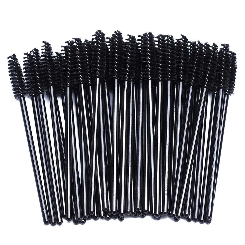 BTYMS 100 Pcs Disposable Eyelash Spoolies Brush Mascara Applicator Lash Wand Lashes Brush Eyebrow Spooly for Extension BTYMS 100 Pcs Disposable Eyelash Spoolies Brush Mascara Applicator Lash Wand Lashes Brush Eyebrow Spooly for Extension