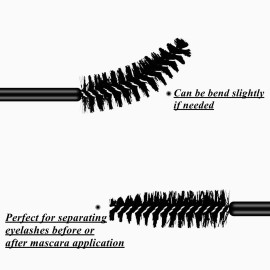 BTYMS 100 Pcs Disposable Eyelash Spoolies Brush Mascara Applicator Lash Wand Lashes Brush Eyebrow Spooly for Extension BTYMS 100 Pcs Disposable Eyelash Spoolies Brush Mascara Applicator Lash Wand Lashes Brush Eyebrow Spooly for Extension