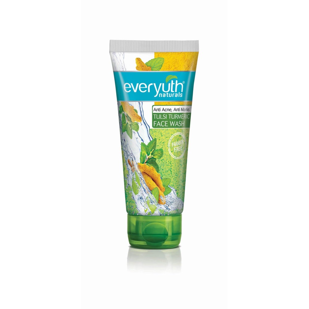 Everyuth Naturals Tulsi Turmeric Face Wash, 150Ml Everyuth Naturals Tulsi Turmeric Face Wash, 150Ml