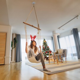 Faswin Wall Mount Bracket for Suspension Straps, Ceiling Anchor X Mount for Rings, Body Weight Strength Training Systems, Yoga Swings & Boxing Equipment