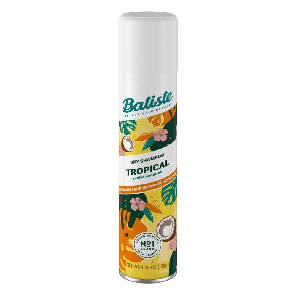 Batiste Dry Shampoo, Tropical Fragrance, 6.73 fl. oz. (Pack of 3) Batiste Dry Shampoo, Tropical Fragrance, 6.73 fl. oz. (Pack of 3)