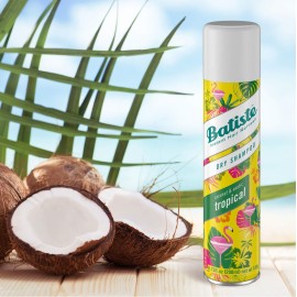 Batiste Dry Shampoo, Tropical Fragrance, 6.73 fl. oz. (Pack of 3) Batiste Dry Shampoo, Tropical Fragrance, 6.73 fl. oz. (Pack of 3)