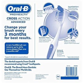 Oral-B Pro-Health Cross Action Advanced Toothbrush, Medium - 8 pack Oral-B Pro-Health Cross Action Advanced Toothbrush, Medium - 8 pack