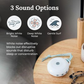 Yogasleep Rohm Portable White Noise Sound Machine, 3 Soothing Natural Sounds with Volume Control, Sleep Therapy For Adults, Kids & Baby, Noise Cancelling for Office Privacy & Meditation, Registry Gift Yogasleep Rohm Portable White Noise Sound Machine, 3 Soothing Natural Sounds with Volume Control, Sleep Therapy For Adults, Kids & Baby, Noise Cancelling for Office Privacy & Meditation, Registry Gift