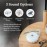 Yogasleep Rohm Portable White Noise Sound Machine, 3 Soothing Natural Sounds with Volume Control, Sleep Therapy For Adults, Kids & Baby, Noise Cancelling for Office Privacy & Meditation, Registry Gift