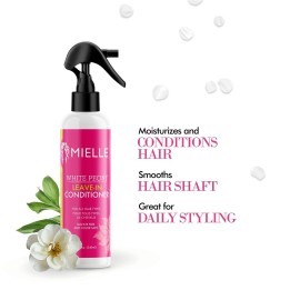 Mielle Organics White Peony Sulfate-Free Leave-In Conditioner, Color Safe, 8 Ounces Mielle Organics White Peony Sulfate-Free Leave-In Conditioner, Color Safe, 8 Ounces