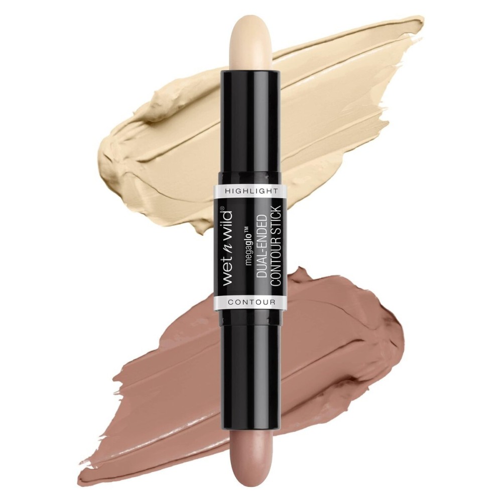 wet n wild MegaGlo Dual-Ended Contour Stick, Light Medium, Cruelty-Free wet n wild MegaGlo Dual-Ended Contour Stick, Light Medium, Cruelty-Free