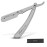 Parker SRX 100% Stainless Steel Straight Edge Professional Barber Razor & 5 Parker Premium Half Blades