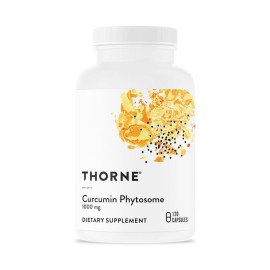 THORNE Curcumin Phytosome 1000 mg (Meriva) - Clinically Studied, High Absorption - Supports Health in Joints, Muscles, GI Tract, Liver, and Brain* - 120 Capsules - 60 Servings