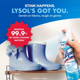Lysol Disinfectant Spray, Household Essential Cleaning Supplies, Multi-Purpose Room Spray, Antibacterial Sanitizer Spray, Upholstery Deodorizer, Home and Bathroom, Crisp Linen,19 Fl Oz (Pack of 2) Lysol Disinfectant Spray, Household Essential Cleaning Supplies, Multi-Purpose Room Spray, Antibacterial Sanitizer Spray, Upholstery Deodorizer, Home and Bathroom, Crisp Linen,19 Fl Oz (Pack of 2)
