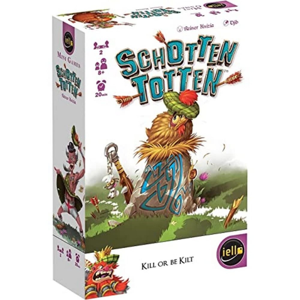 IELLO: Schotten Totten, Strategy Board Game, Easy to Learn, Claim Enough Stones to Win The Game, for 2 Players, 20 Minute Play Time, Ages 8 and Up