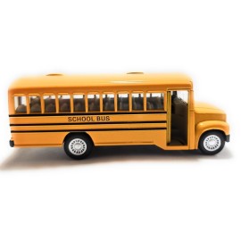 KiNSMART KiNSFUN Yellow School Bus 5 Die Cast Metal Model Toy Car KiNSMART KiNSFUN Yellow School Bus 5 Die Cast Metal Model Toy Car
