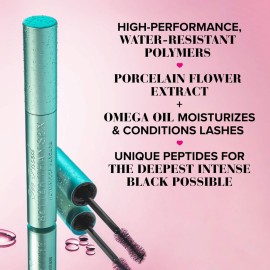 Too Faced Better Than Sex Waterproof Mascara | High-Performance Volume + Length with Unique Peptides, 0.27 Fl Oz, Black Too Faced Better Than Sex Waterproof Mascara | High-Performance Volume + Length with Unique Peptides, 0.27 Fl Oz, Black