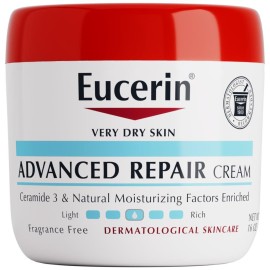 Eucerin Advanced Repair Body Cream for Very Dry Skin, Fragrance Free Daily Body Moisturizer, 16 Oz Jar Eucerin Advanced Repair Body Cream for Very Dry Skin, Fragrance Free Daily Body Moisturizer, 16 Oz Jar
