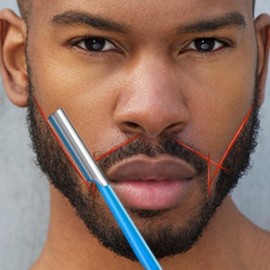 Beard Shaping Tool Razor Mustache - Straight Edge Travel Razors For Bags Grooming Kit Blade Trimmer For Men After Black Color Dye Balm Oil Wash Replacement Disposable Stainless Steel Eyebrow Clippers Beard Shaping Tool Razor Mustache - Straight Edge Travel Razors For Bags Grooming Kit Blade Trimmer For Men After Black Color Dye Balm Oil Wash Replacement Disposable Stainless Steel Eyebrow Clippers