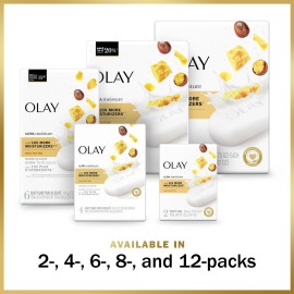 Olay Moisture Outlast Ultra Moisture Shea Butter Beauty Bar with Vitamin B3 Complex, 3.75 oz, (Pack of 6) Olay Moisture Outlast Ultra Moisture Shea Butter Beauty Bar with Vitamin B3 Complex, 3.75 oz, (Pack of 6)