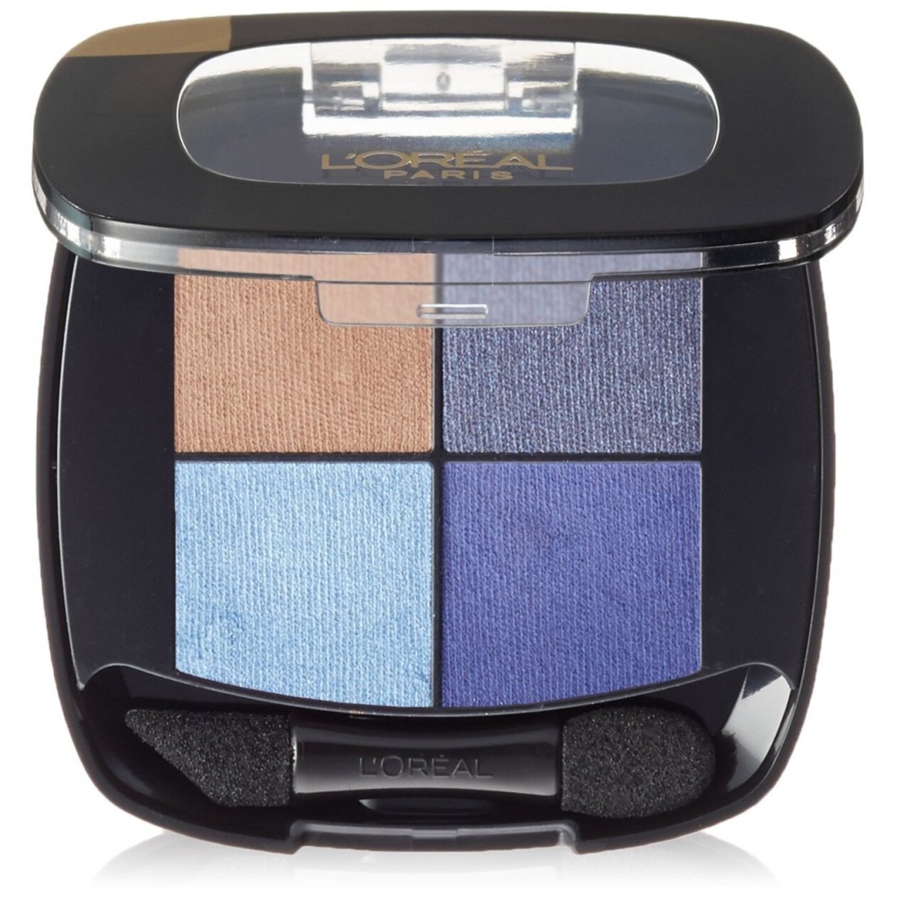 L\'Oral Paris Colour Riche Eye Pocket Palette Eye Shadow, Bleu Nuit, 0.1 oz. L\'Oral Paris Colour Riche Eye Pocket Palette Eye Shadow, Bleu Nuit, 0.1 oz.
