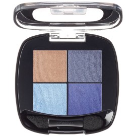 L\'Oral Paris Colour Riche Eye Pocket Palette Eye Shadow, Bleu Nuit, 0.1 oz. L\'Oral Paris Colour Riche Eye Pocket Palette Eye Shadow, Bleu Nuit, 0.1 oz.