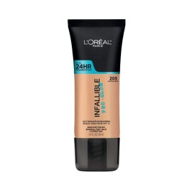 L\'Oreal Paris Makeup Infallible Up to 24HR Pro-Glow Foundation, Natural Beige, 1 fl oz. L\'Oreal Paris Makeup Infallible Up to 24HR Pro-Glow Foundation, Natural Beige, 1 fl oz.