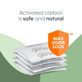 Diaper Genie Carbon Filter (4-Pack) | Diaper Pail Odor Eliminator & Deodorizer | Compatible with the Diaper Genie Complete and Expressions Pail Diaper Genie Carbon Filter (4-Pack) | Diaper Pail Odor Eliminator & Deodorizer | Compatible with the Diaper Genie Complete and Expressions Pail