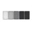L.A. COLORS 5 Color Matte Eyeshadow Palette, Black Lace CEM475
