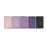 L.A. COLORS 5 Color Matte Eyeshadow Palette, Purple Cashmere CEM473
